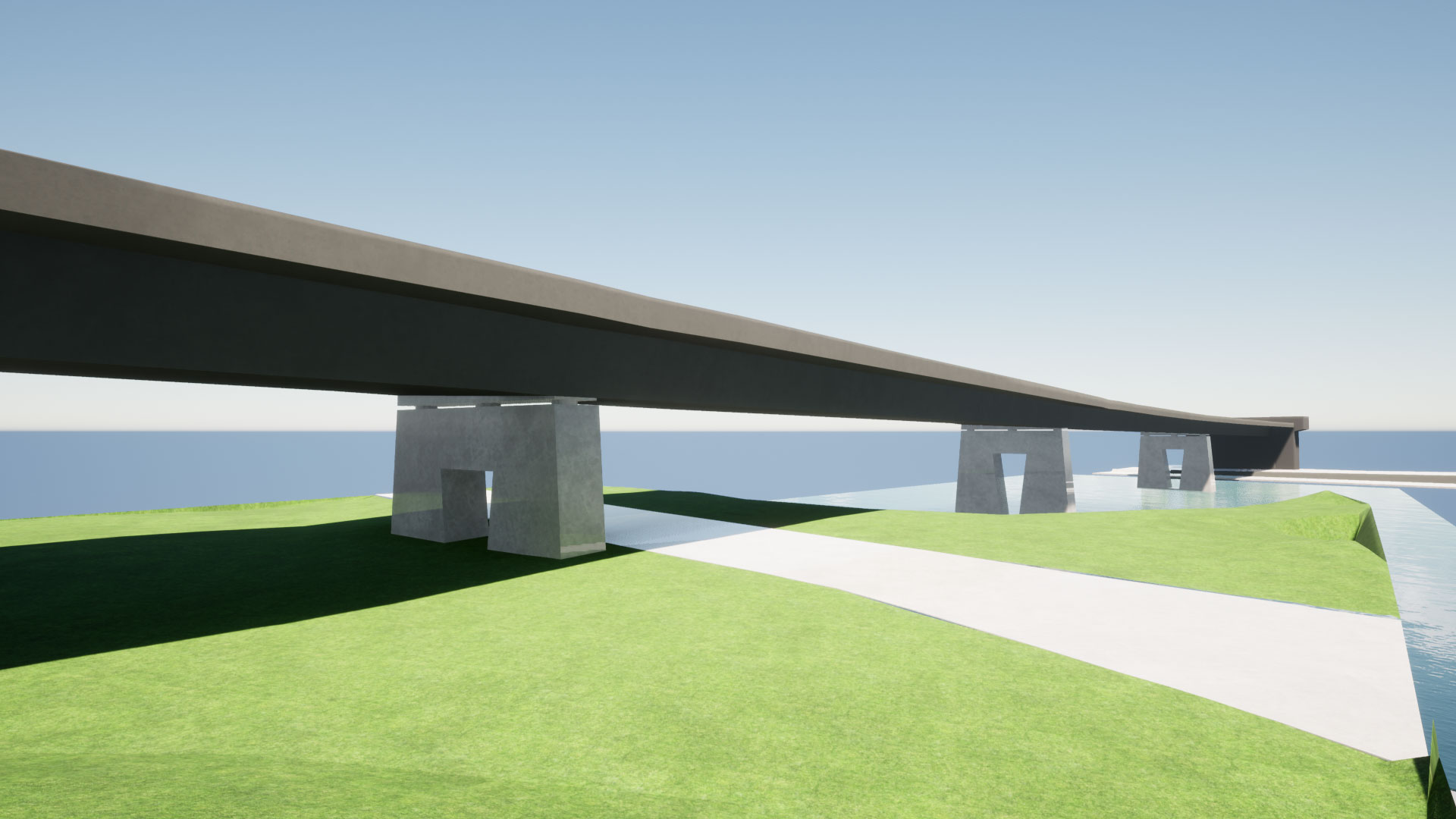 Modélisation 3D de l'autoroute A86 - Ouvrage d'art