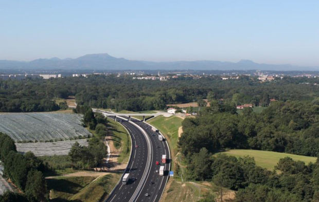 A63 Capbreton due d'avion