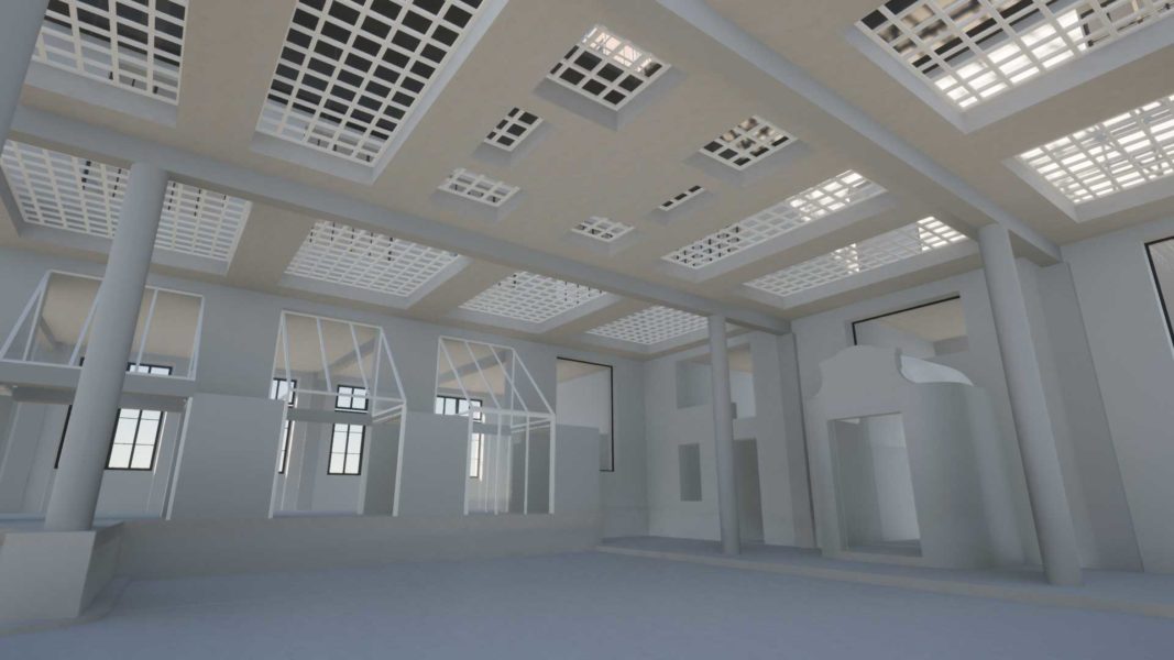 Ilot-Perrée vu de l'intérieur en 3D