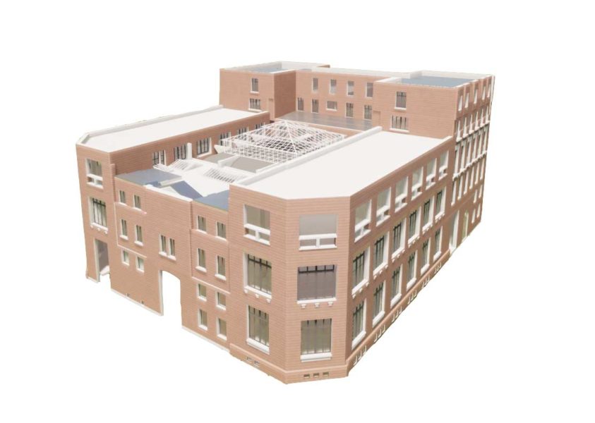 Vue 3D de l'extérieur de l'Ilot-Perrée