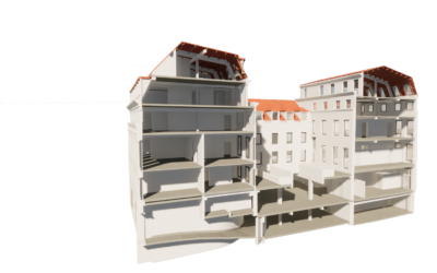 Îlot Perrée – AMO & Scan To BIM,Société Nouvelle Pradeau Morin