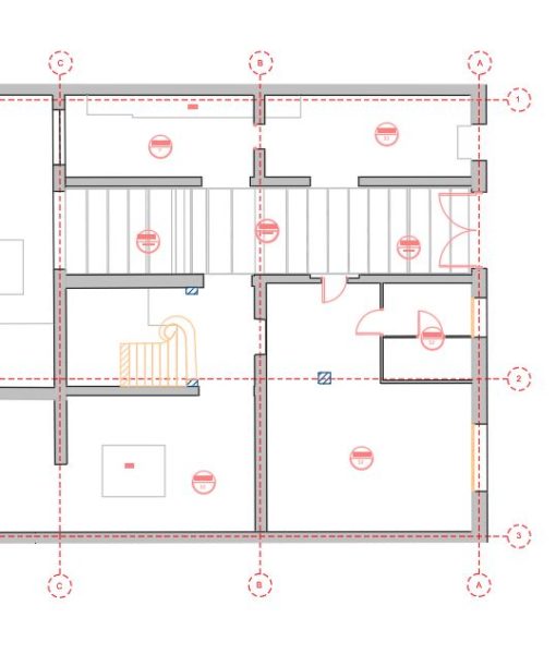 Les Haras de Rodez plan intérieur