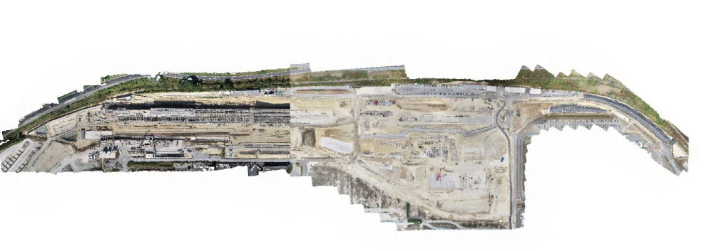 Centre d'Exploitation Aulnay SMR Orthophoto