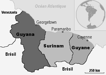 BHNS Cayenne Plan de situation