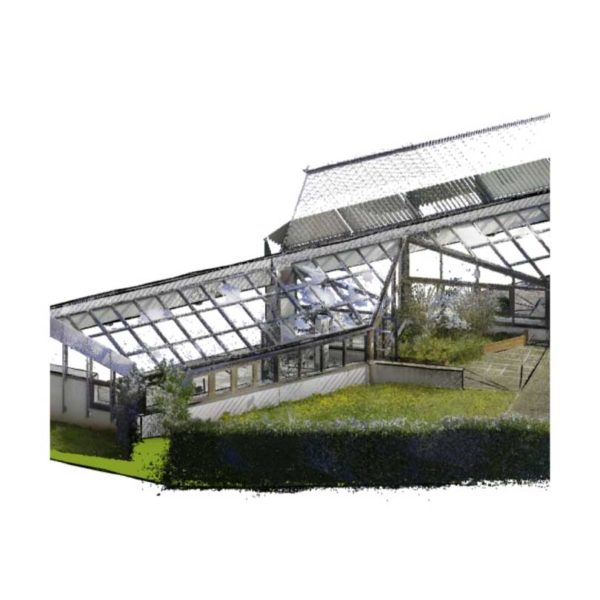 Modélisation 3D à partir d'un nuage de point Piscine Géraldini Rodez