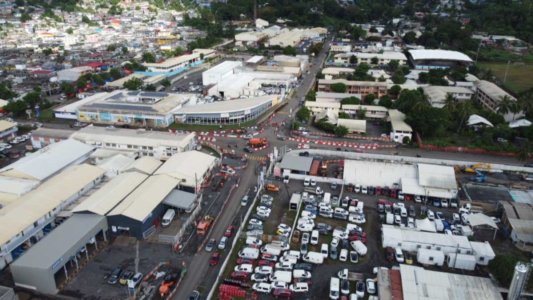 BHNS Caribus Mayotte vue aérienne